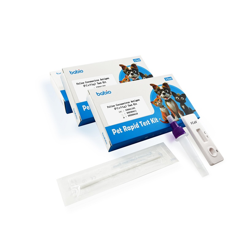 Testkit voor kattencoronavirusantigeen (FCoV Ag).